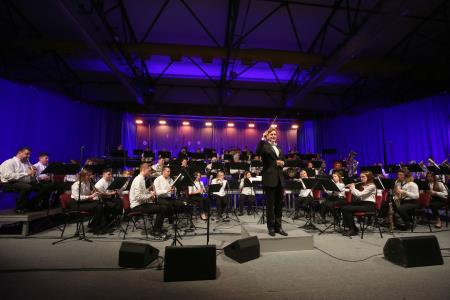 49.božično novoletni koncert Godbe Cerknica z gosti 66 Foto Ljubo Vukelič